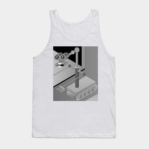 Robot Jack Model-X11 Tank Top by dennye